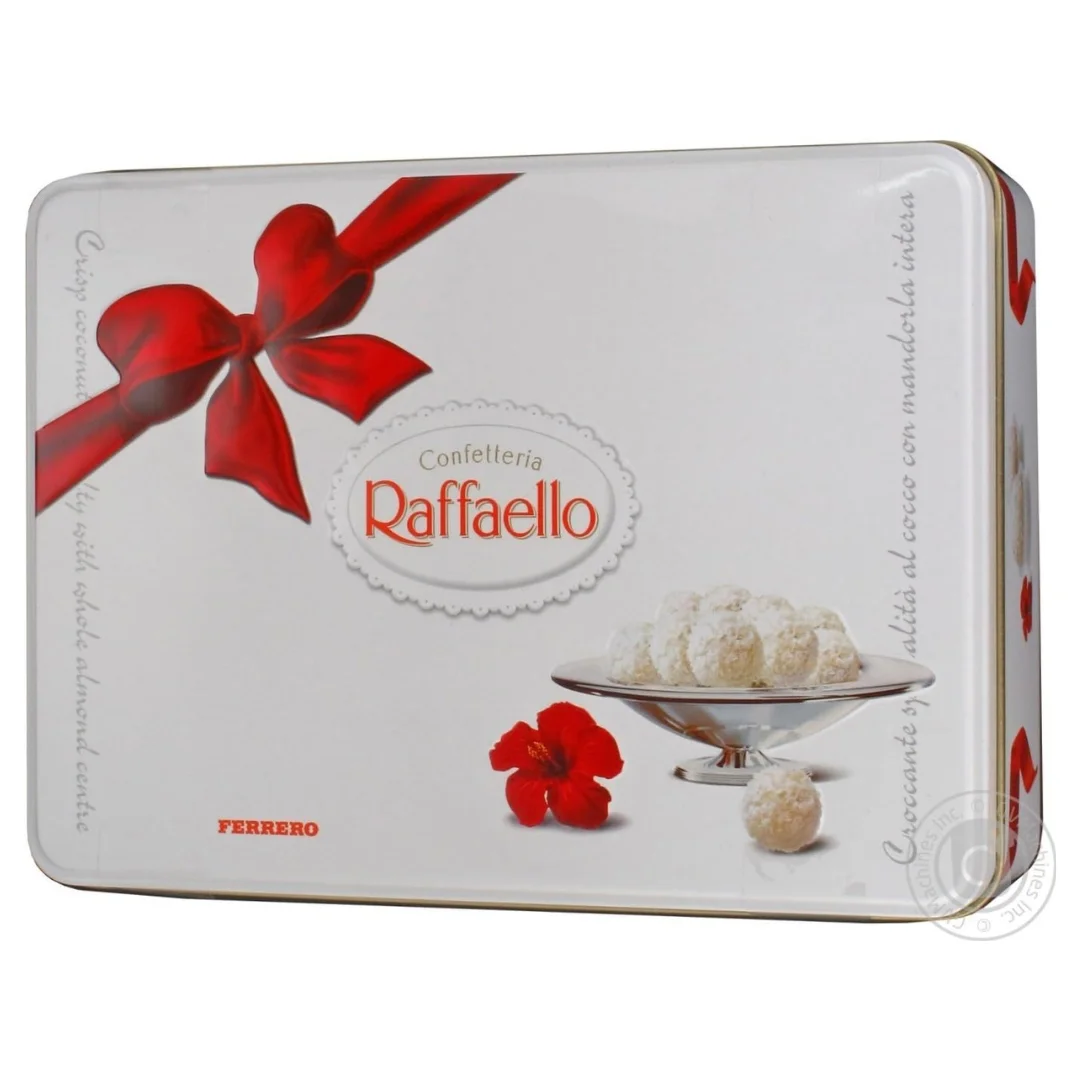 Ferrero Raffaello dulces crema dulce almendra relleno Coco Box 300 G 10.6 oz