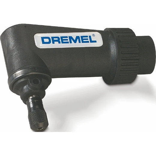 Dremel 575 angle head - right angle drill bit adapter, rotary tool complement, working depth 6 cm