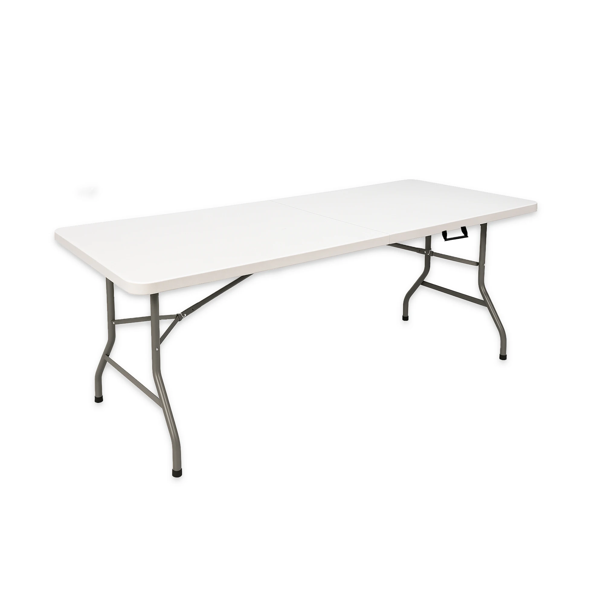 MARCPRINT - Folding Table 180 x 70 cm for Indoor and Outdoor Use, Load Capacity 150 kg, Compact Design with Carry Handle, Metal Frame, Perfect for Camping, Events, and Picnics.