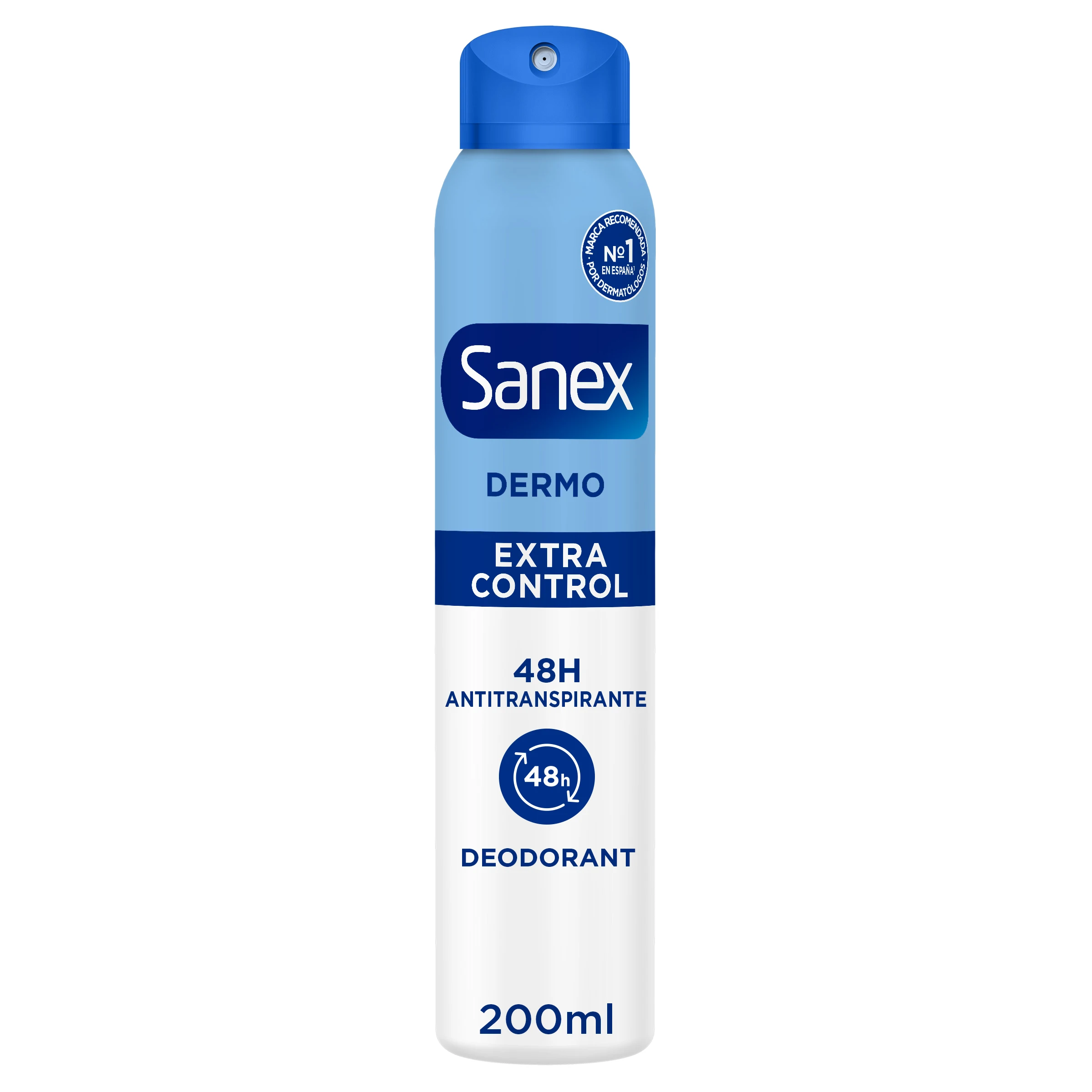 Deodorant spray Sanex pH Balance Dermo Extra Control 48h 200ml. Pack 6