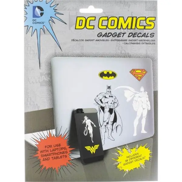 Pegatinas Set de 18  Official DC Comics