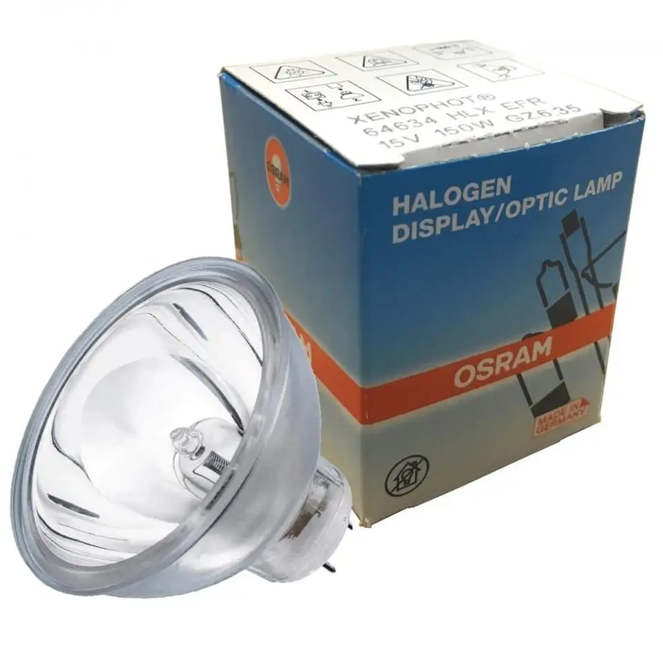 DICROICA FOTO 15v 150w Gz6.35 EFR 64634 OSRAM ADoceVoltios