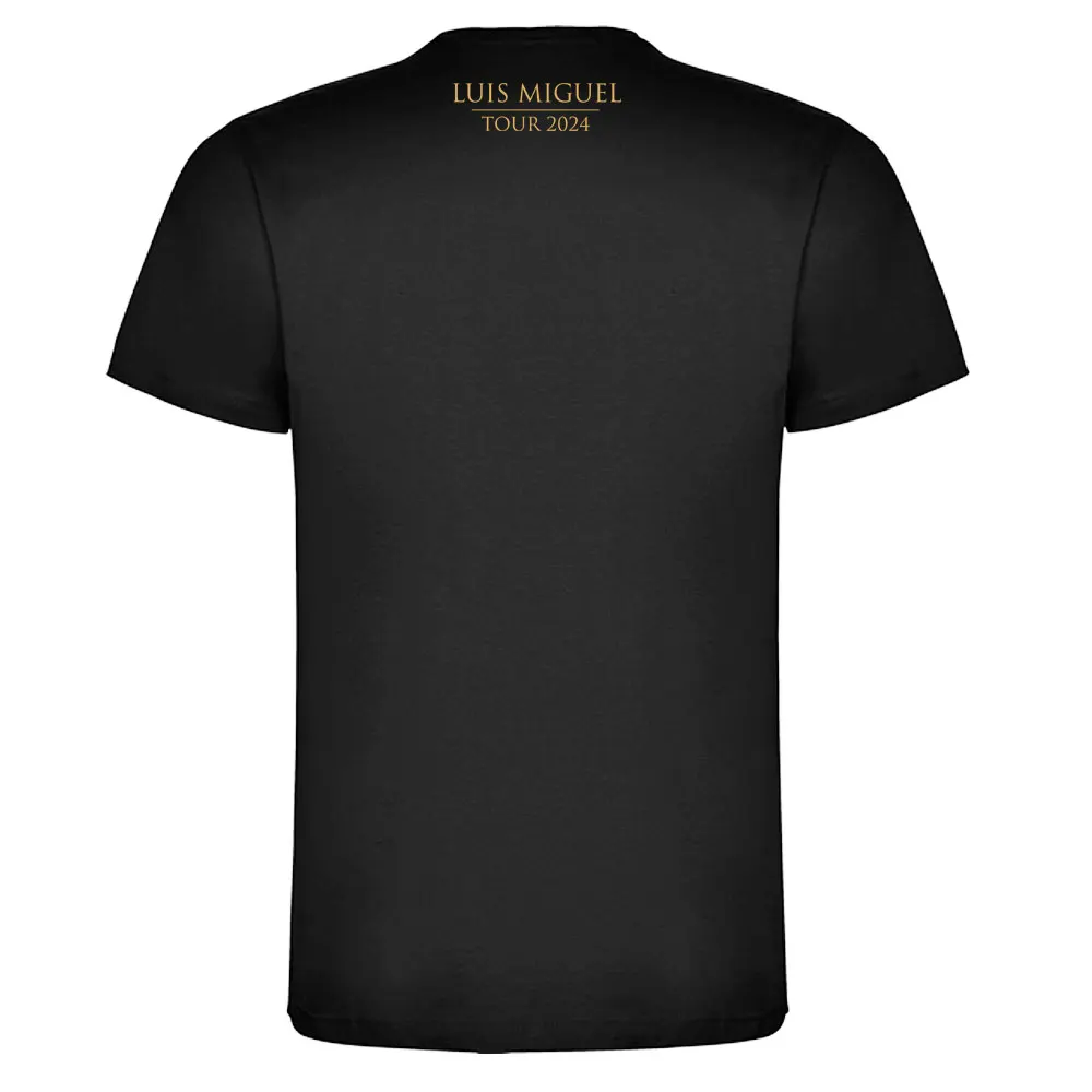 Luis Miguel Tour 2024 Unisex T-shirt, black