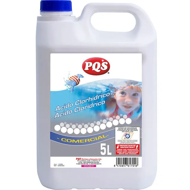 PQS Acido Clorhídrico Gf. 5 lts.