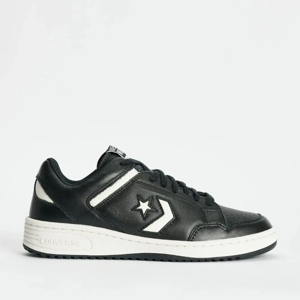 Zapatillas Negras Converse Weapon Leather
