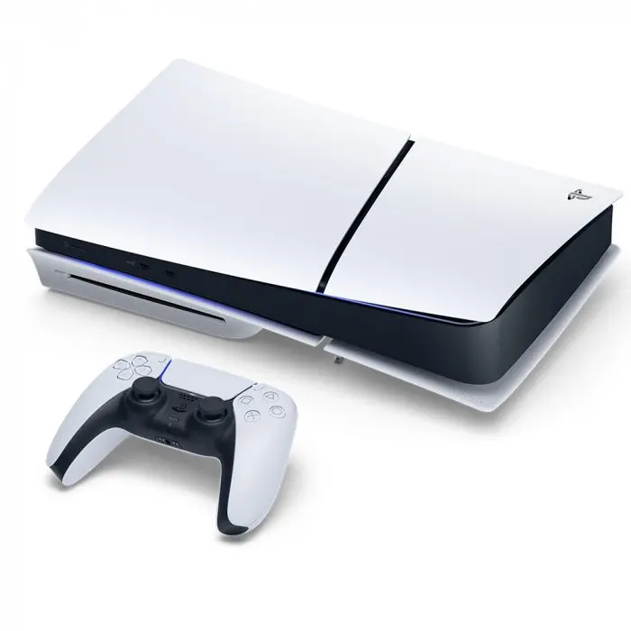 PlayStation 5 Standard Console - 1 TB, includes DualSense Controller, SSD, Disc Drive, 2 horizontal stands, HDMI cable, AC power cable, USB cable, and ASTRO's PLAYROOM pre-installed, ideal for gaming. #2