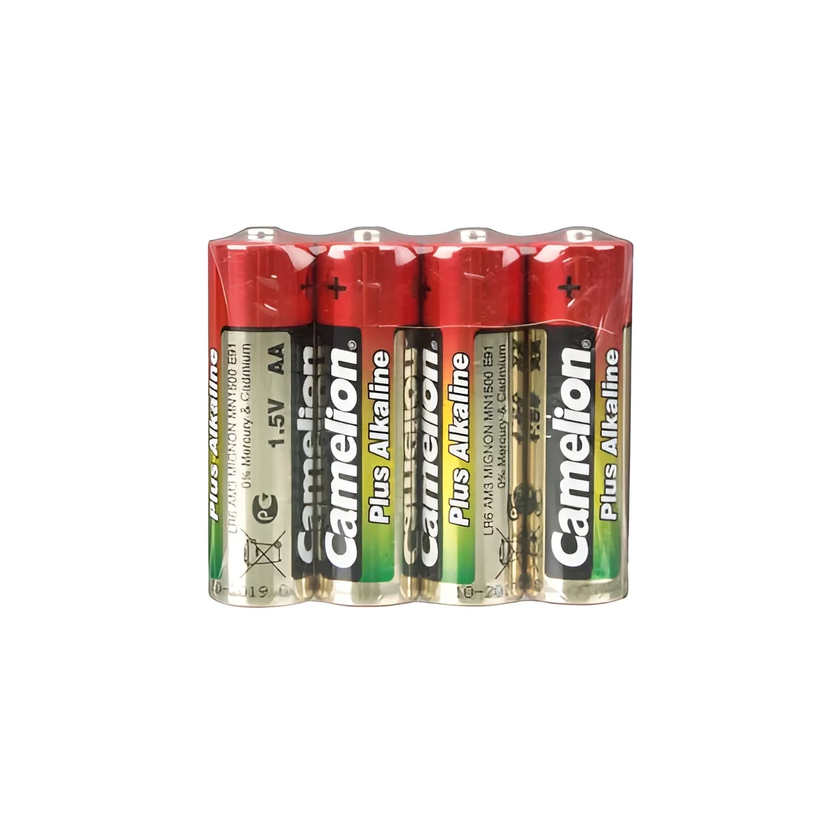 Pilas Alcalinas AA/LR6 1.5V 2600mah (4 Uds.) - Camelion