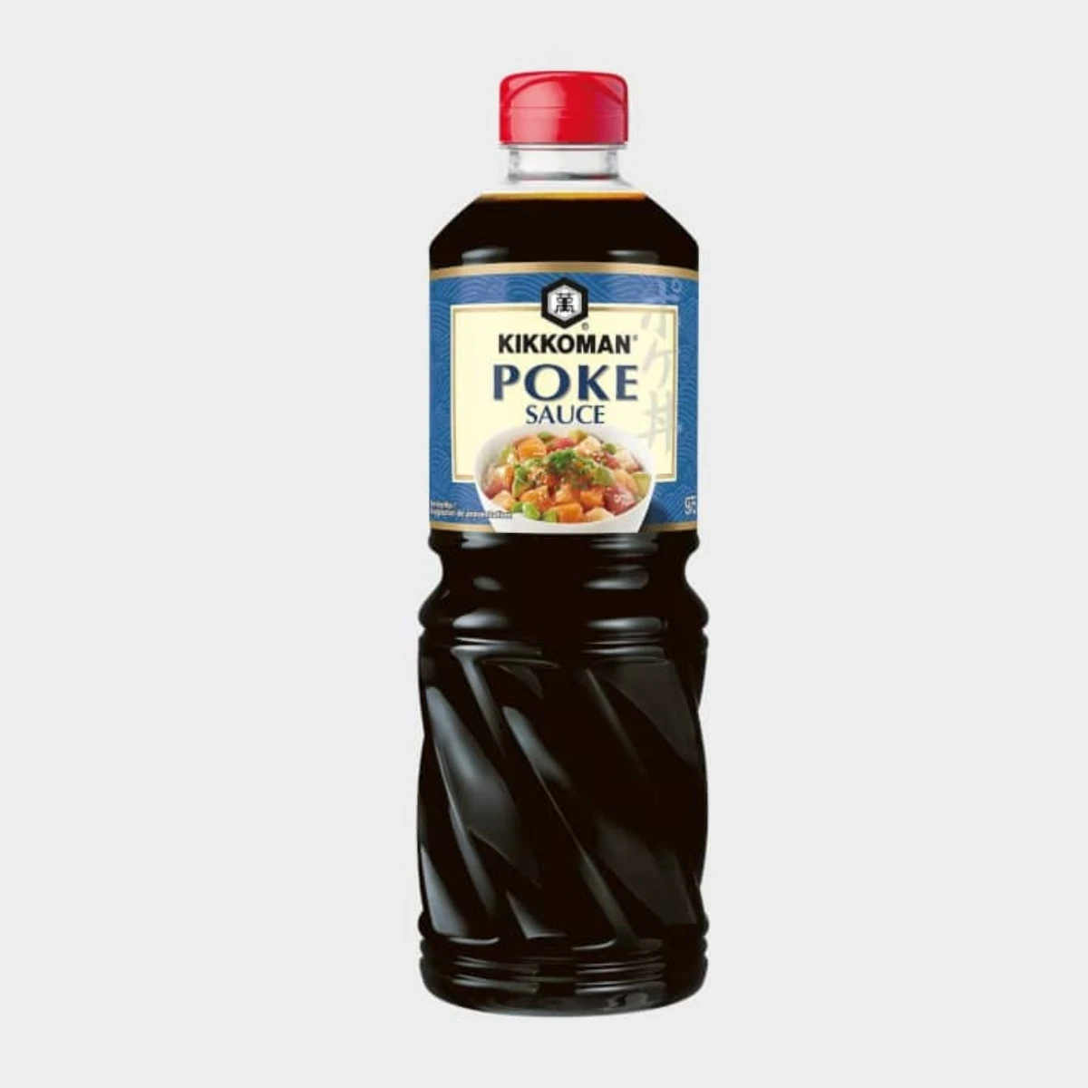 KIKKOMAN, salsa para POKE, 975ml, salsa para sushi ,vegetales frescos, arroz y pescado crudo  , salsa para ensalada