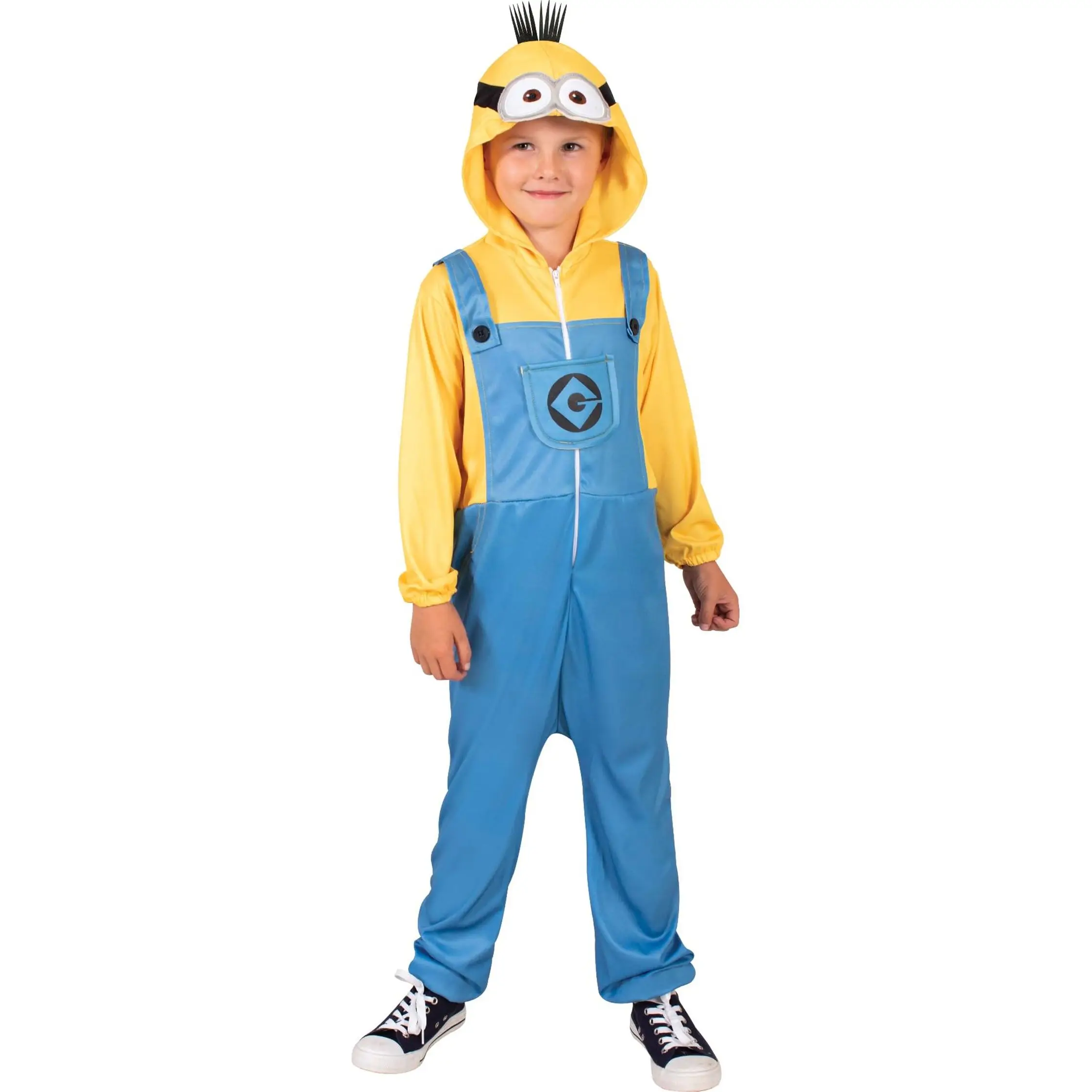 Rubies - Disfraz Minion Onesie Despicable Me 4 Infantil - Disfraz Minions Perfectos Para Fans De Gru - Licencia Oficial Universal - Disfraz Minion Onesie Despicable Me 4 - Perfecto Para Fiestas y