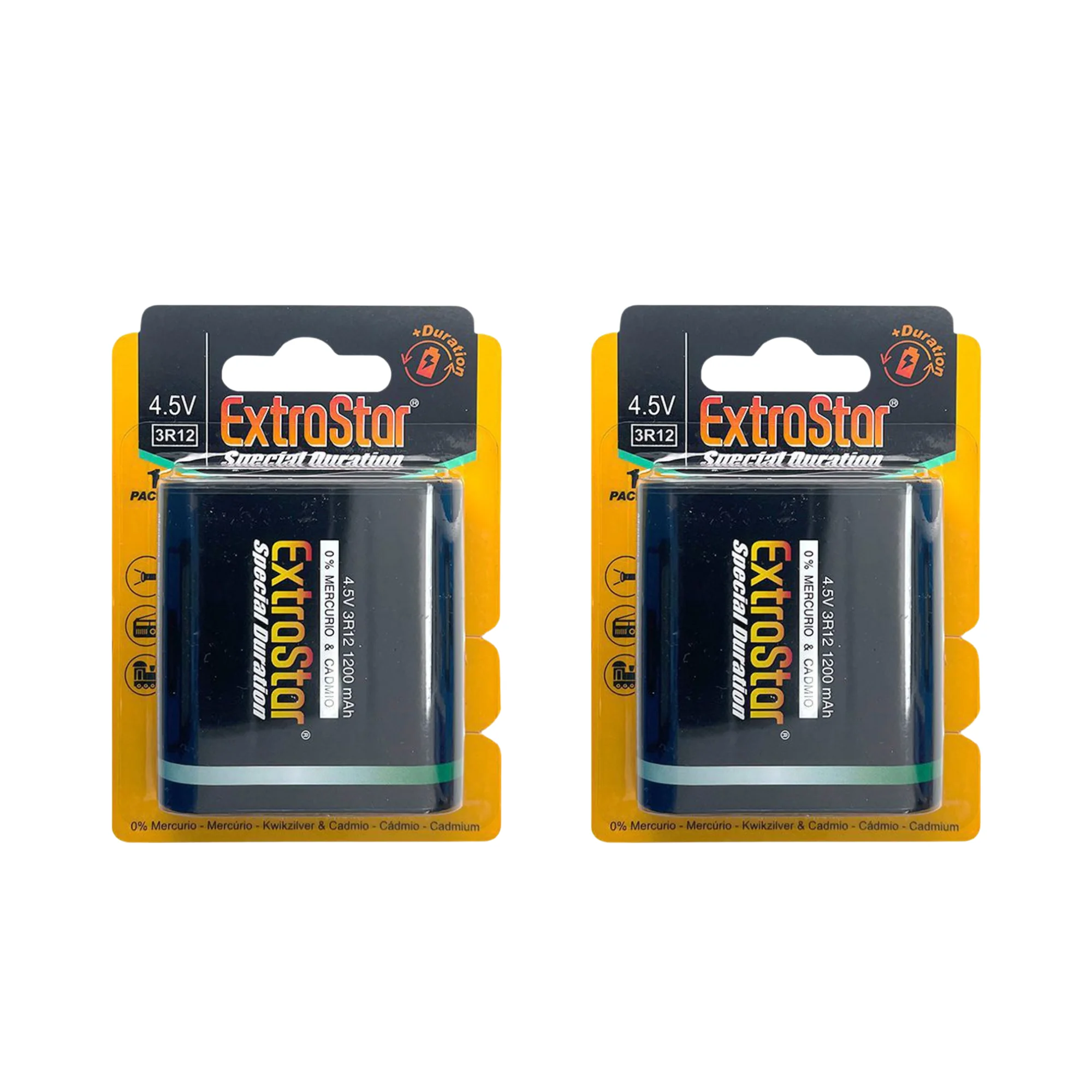 Extrastar - Pila Petaca 4,5v 3R12