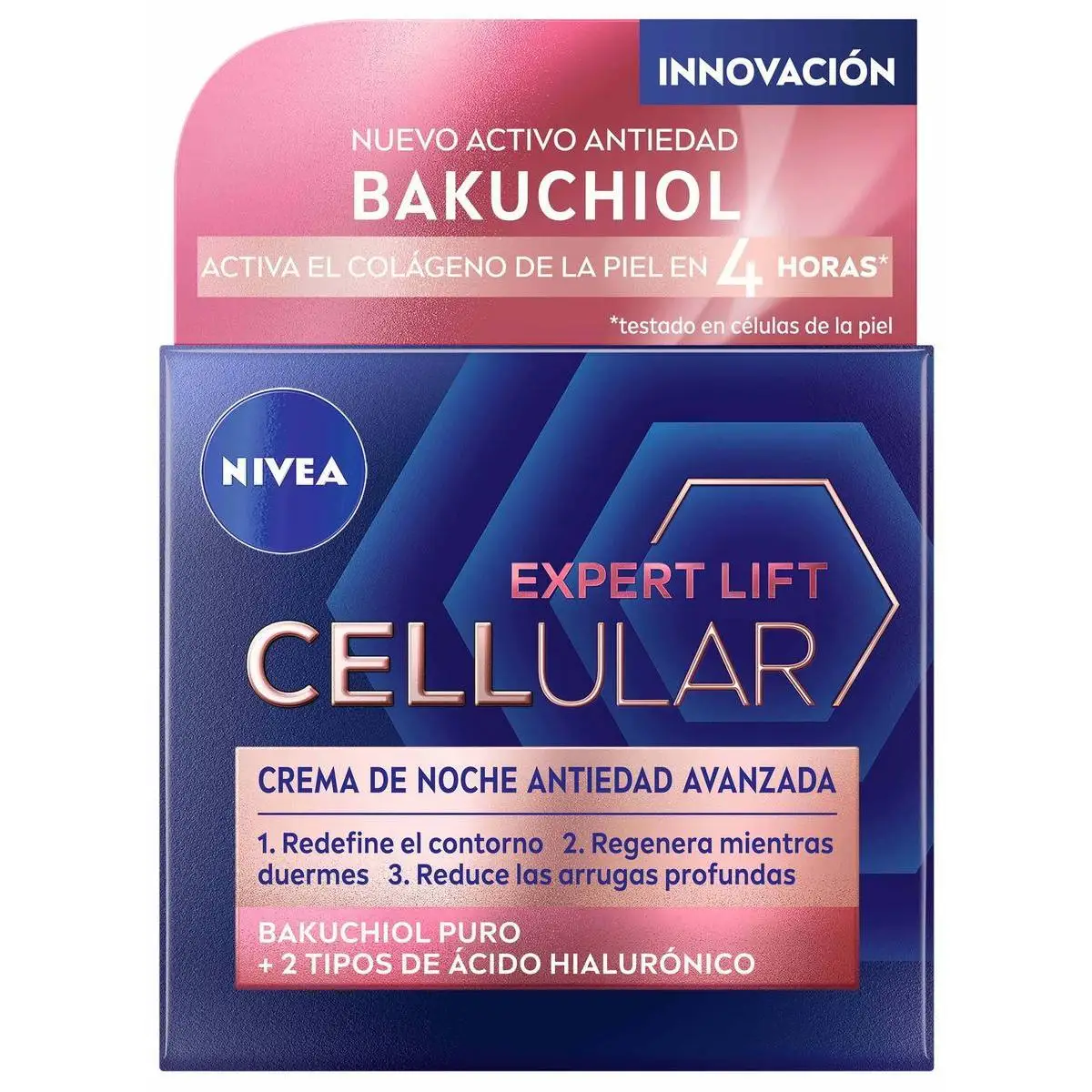 NIVEA Hyaluron Cellular Filler Crema de Noche Elasticidad y Antigravedad 50ml