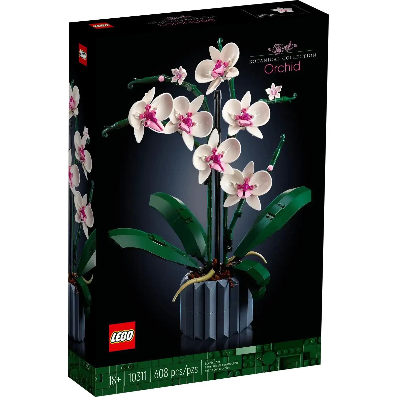 LEGO LEGO Orquídeas (10311) – Set Botanical Collection para adultos