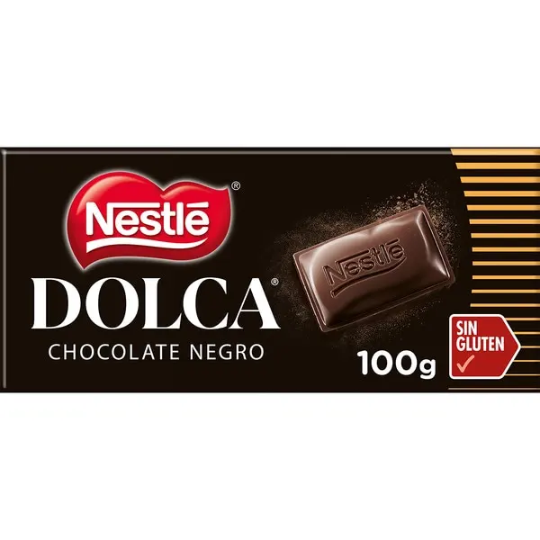 PACK DE 18 - NESTLÉ DOLCA CHOCOLATE NEGRO 100GR
