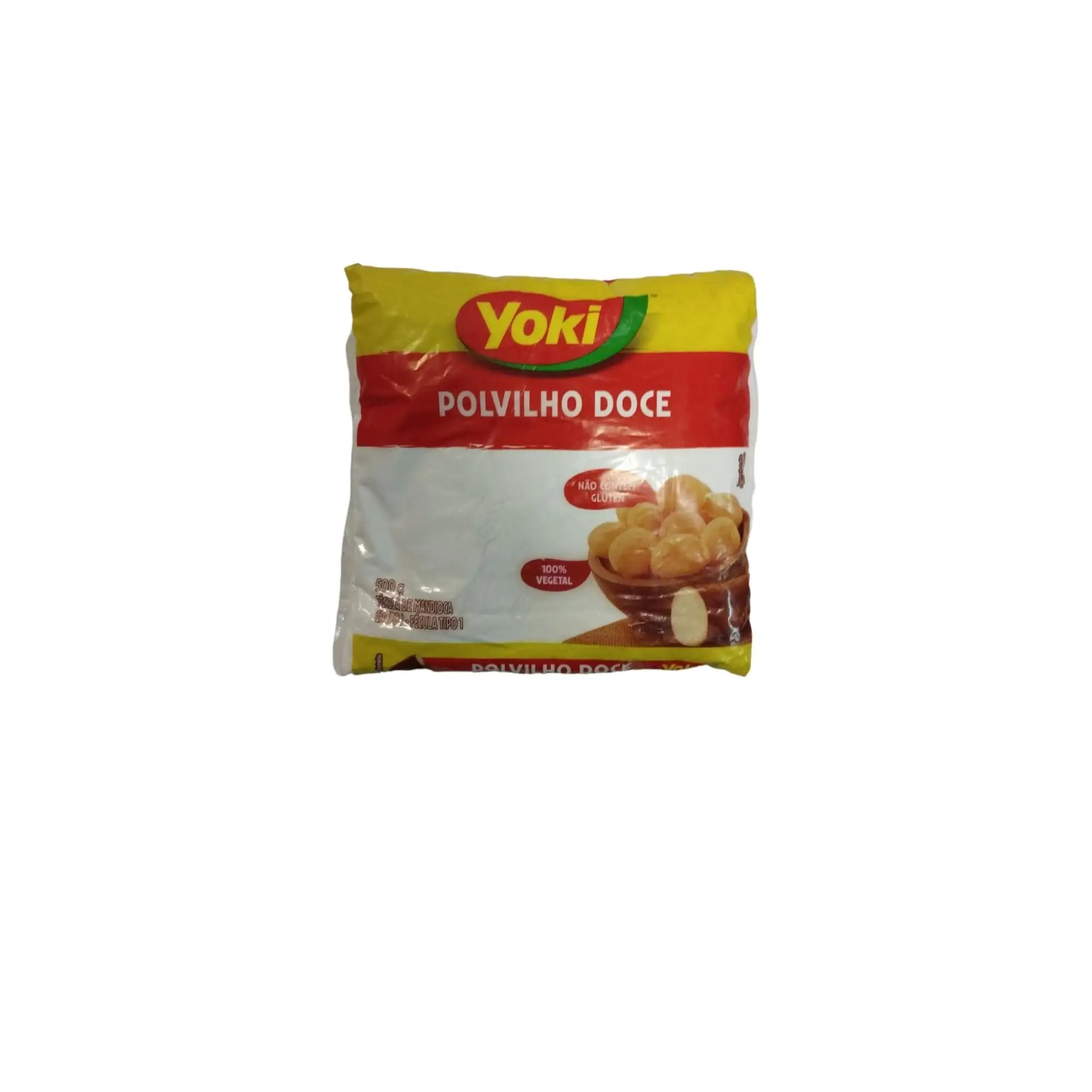 POLVILHO DOCE - YOKI - ALMIDON DE YUCA - 500 G