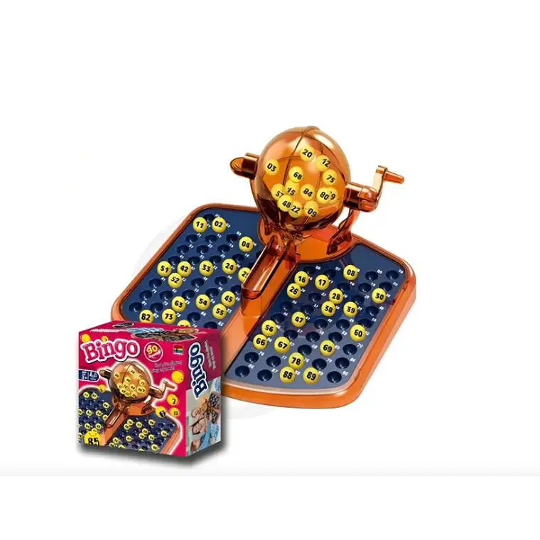 LD Morphling-Juego de bingo tradicional con 90 bolas y 38 cartones, jaula de bingo profesional, juego de bingo tradicional, máquina de lotería con barra de bolas de la suerte, juego de entretenimiento familiar para grupos.
