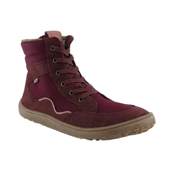 Botines barefoot impermeables Froddo Tex laces Granate Froddo IFRO25H11