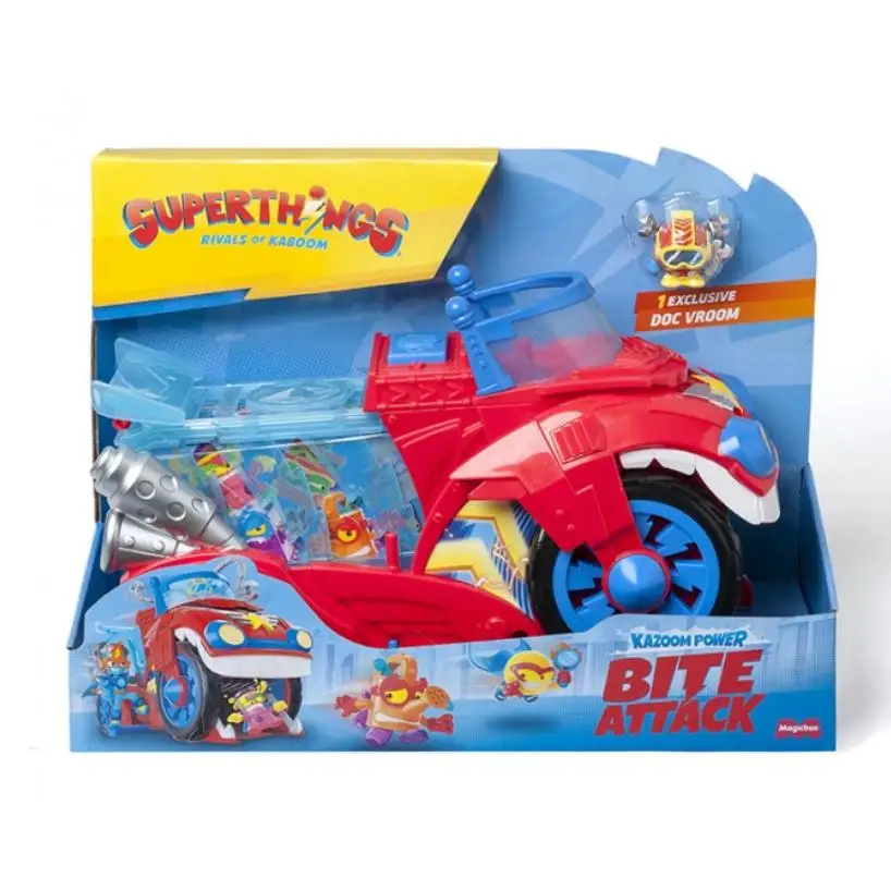 SUPERTHINGS KAZOOM POWER MISSION SERIE 2025 serie 15 BITE ATTACK OFICIAL GARANTIZADO