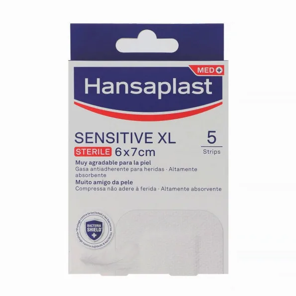 Hansaplast Sensitive Xl Aposito Esteril 7 Cm X 6 Hansaplast