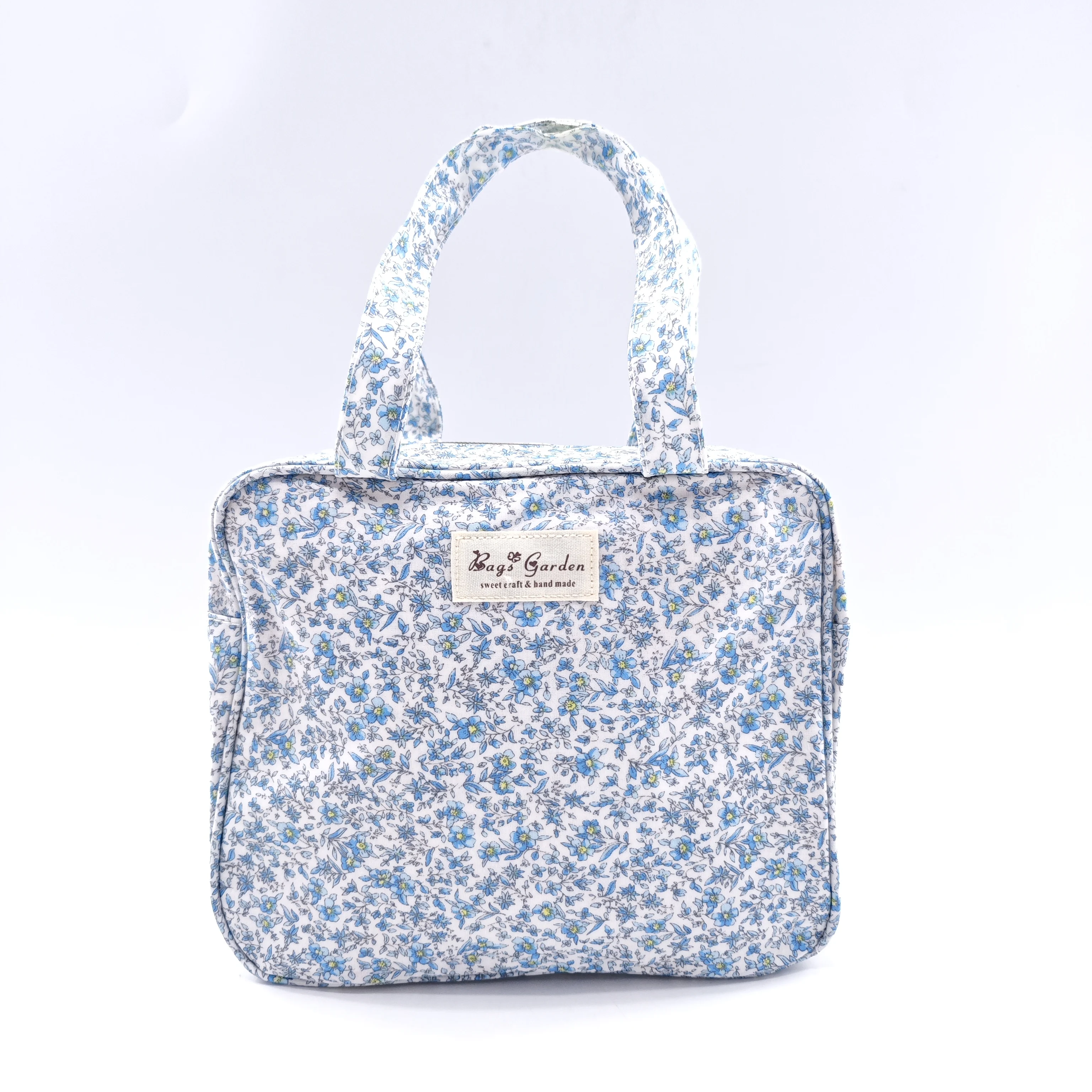 Bolso de Mano Impermeable con Diseño de Flores para Diversas Ocasiones - Cuadrado, Maternidad, Pequeño y Neceser -Bagsgarden