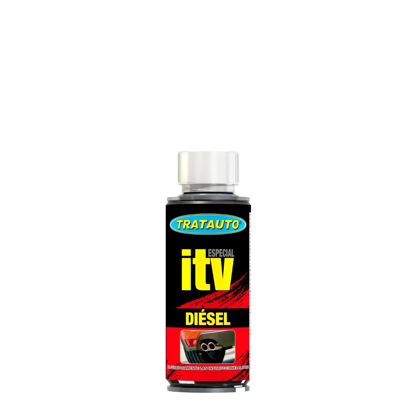 Tratauto ITV Diesel 150ml-restores a correct air/fuel mixture by decreasing the levels of HC, CO and NOx formulation suitable to guarantee the parameters adjusted to ITV regulations