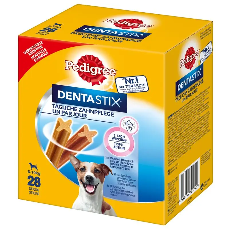 Dentastix Daily Oral Care Snacks para Perros Pequeños - 28 Unidades