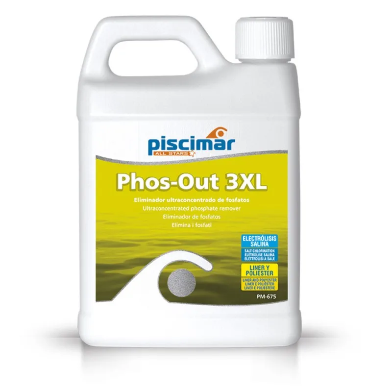 Eliminador Fosfatos De Choque PM-675 PHOS-OUT 3XL De Piscimar