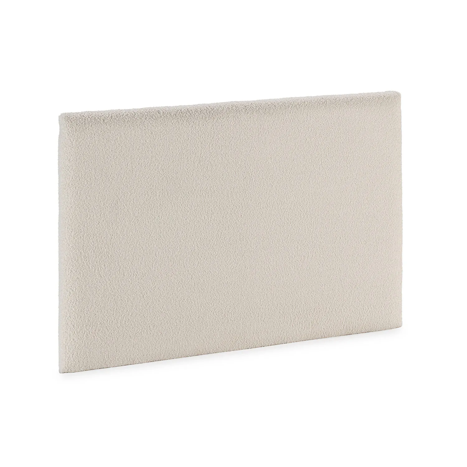 VS Venta-Stock Cabecero Niebla 90x60 cm tela borreguito Beige