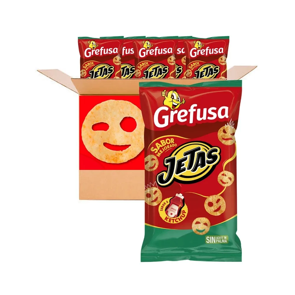 Jetas  Ketchup  24 bolsas de  20 gramos de Grefusa 8413164000885