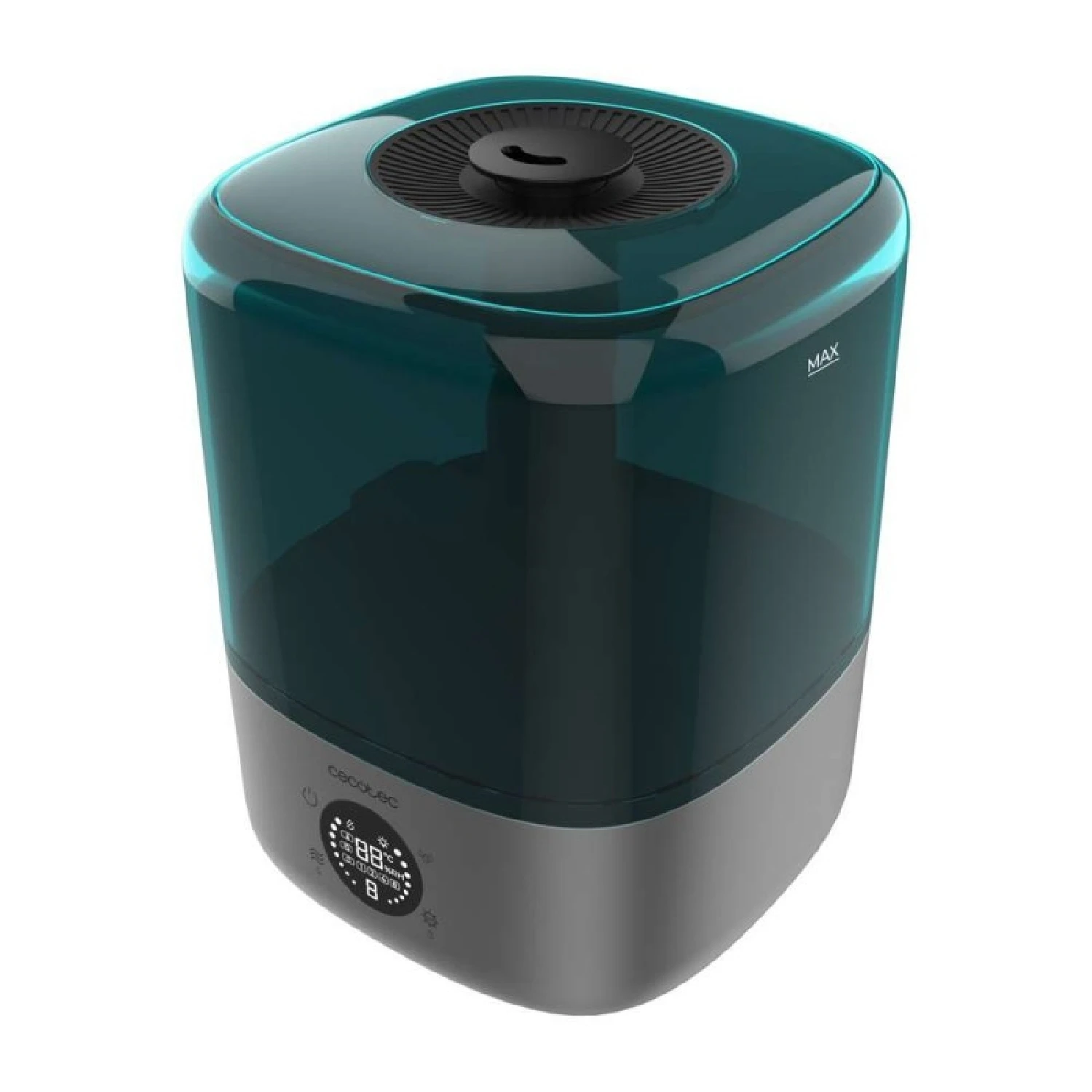 Cecotec Humidificador de Agua con Mando Breezecare 2900 Smart. 25W, Humidificación Máxima 300ml/h, Depósito de 4,5L