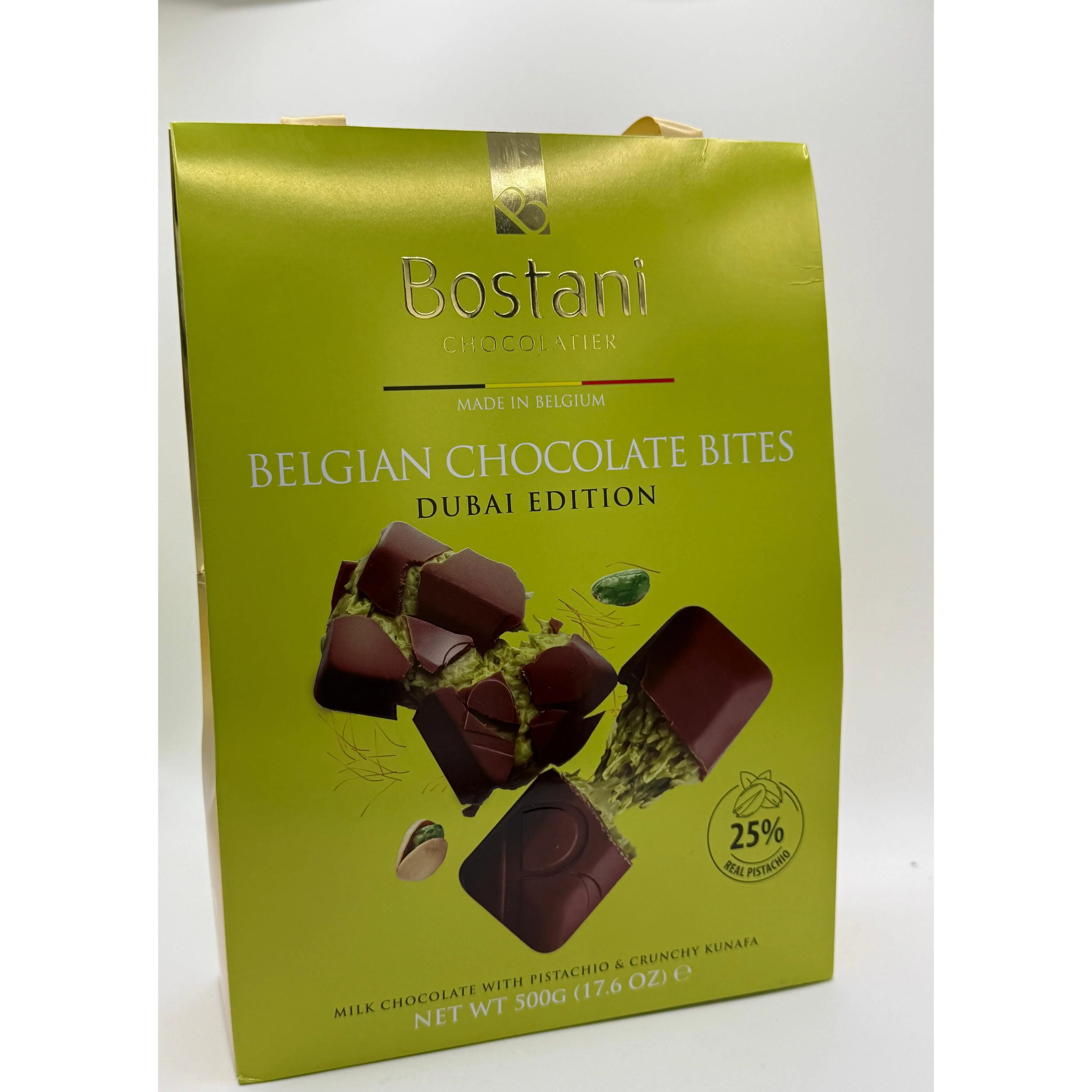 BELGIAM CHOCOLATE BITES DUBAI EDITION - BOSTANI CHOCOLATIER 500GR.