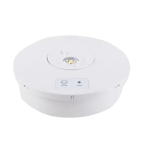 Luz de emergencia Elbat sobre pared - 330 lúmenes - 6000k - 2w - luz fría - 3 horas de autonomía - batería de litio