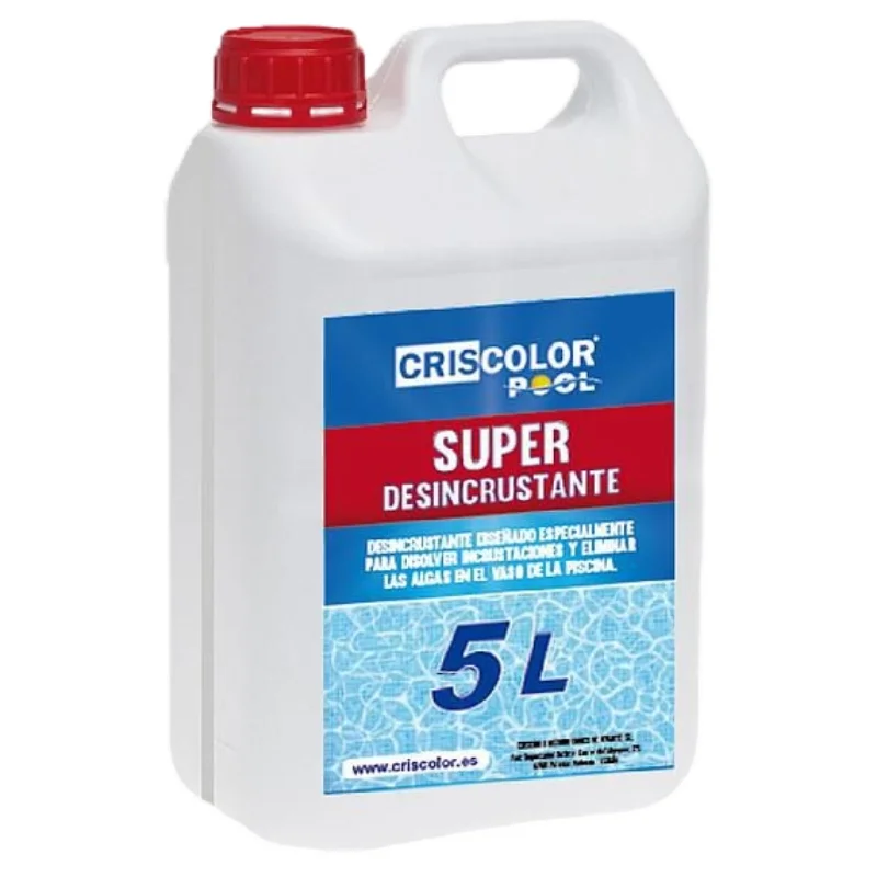 LILI HOME Kit Profesional de Mantenimiento para Piscinas Garrafas de 5L (Calidad Extra):Desincrustante, Algicida, Floculante, Incrementador de pH y Reductor de pH. es la solución perfecta. Incluye todo lo que necesitas para un agua impecable, libre de im