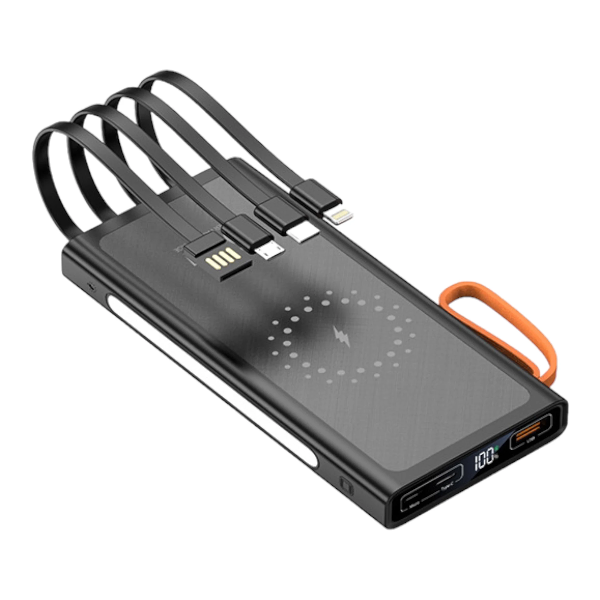 Movitel Power Bank 10000mAh Batería Externa Inalambrica con【PD y QC 3.0 Bidireccional Carga Rápida,