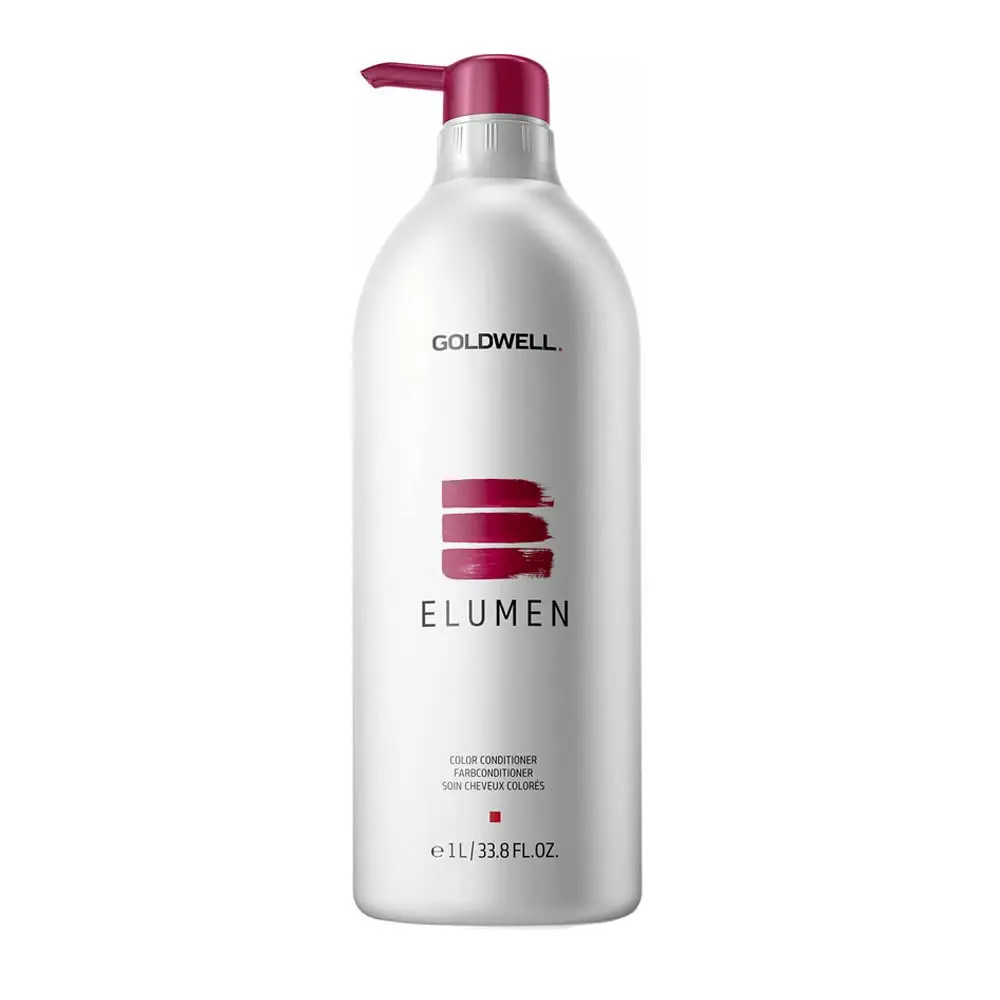 Goldwell Elumen conditioner 1000 Ml. Color care conditioner for thin to normal hair colored with Elumen.