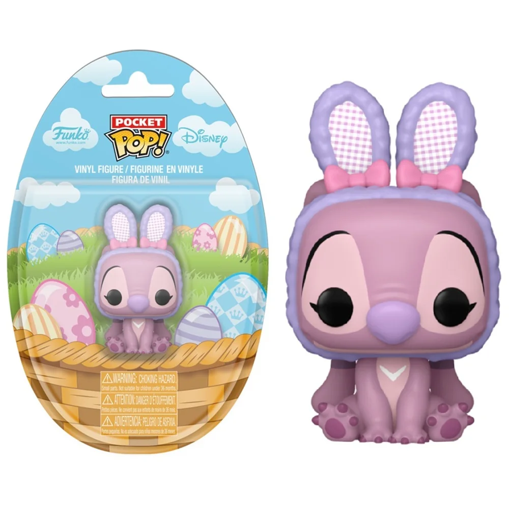 FUNKO POCKET POP! DISNEY EASTER - ANGEL CONEJO DE PASCUA, 85823, TIENDA CON LICENCIA OFICIAL
