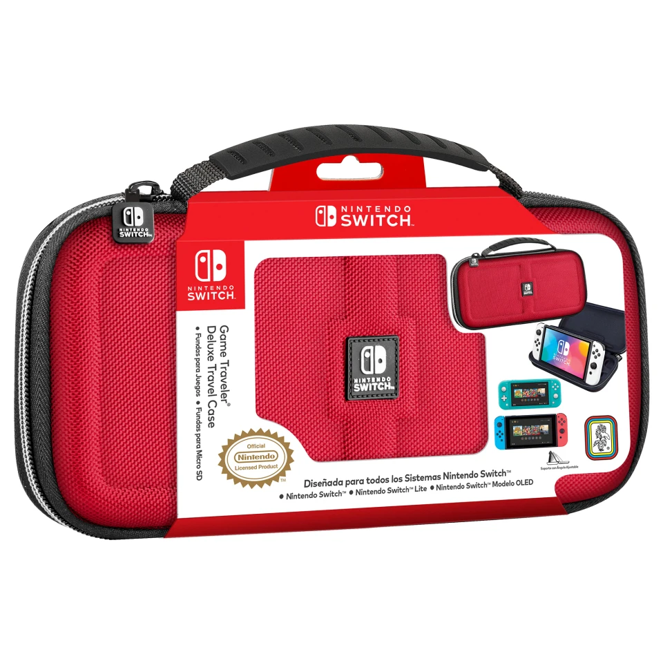 MediaMarkt Ardistel Funda Nintendo Switch, Game Traveler Case Nns30r, Para Switch, Rojo - Imagen 3