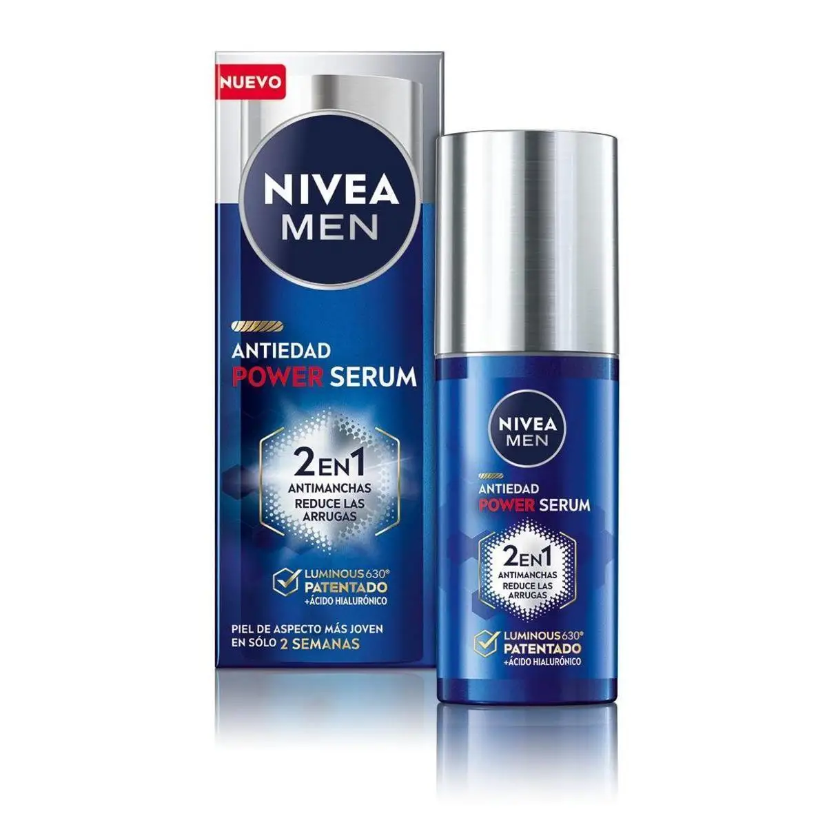 NIVEA MEN POWER Sérum Facial Antimanchas y Antiarrugas 2en1 30ml