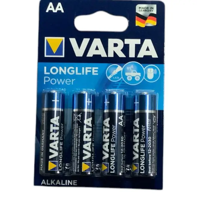 SANCO STORE - Varta Baterías, pilas AA Mignon/ 4906/stilo LR6/MN1500 de 1,5 V paquete de 4 unidades