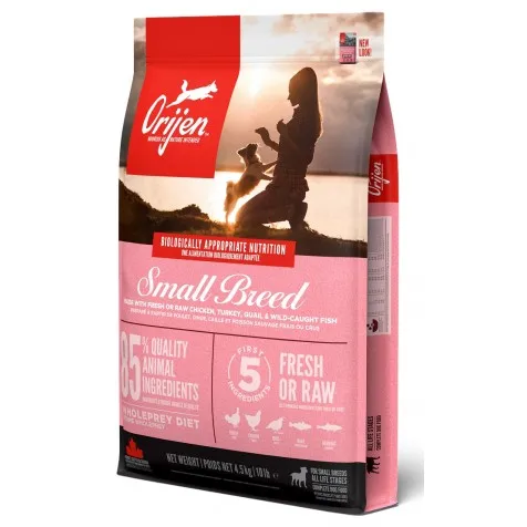 Orijen Small Breed 4.5 Kg - Pienso para Perros Pequeños con Proteínas Animales y Nutrición Equilibrada