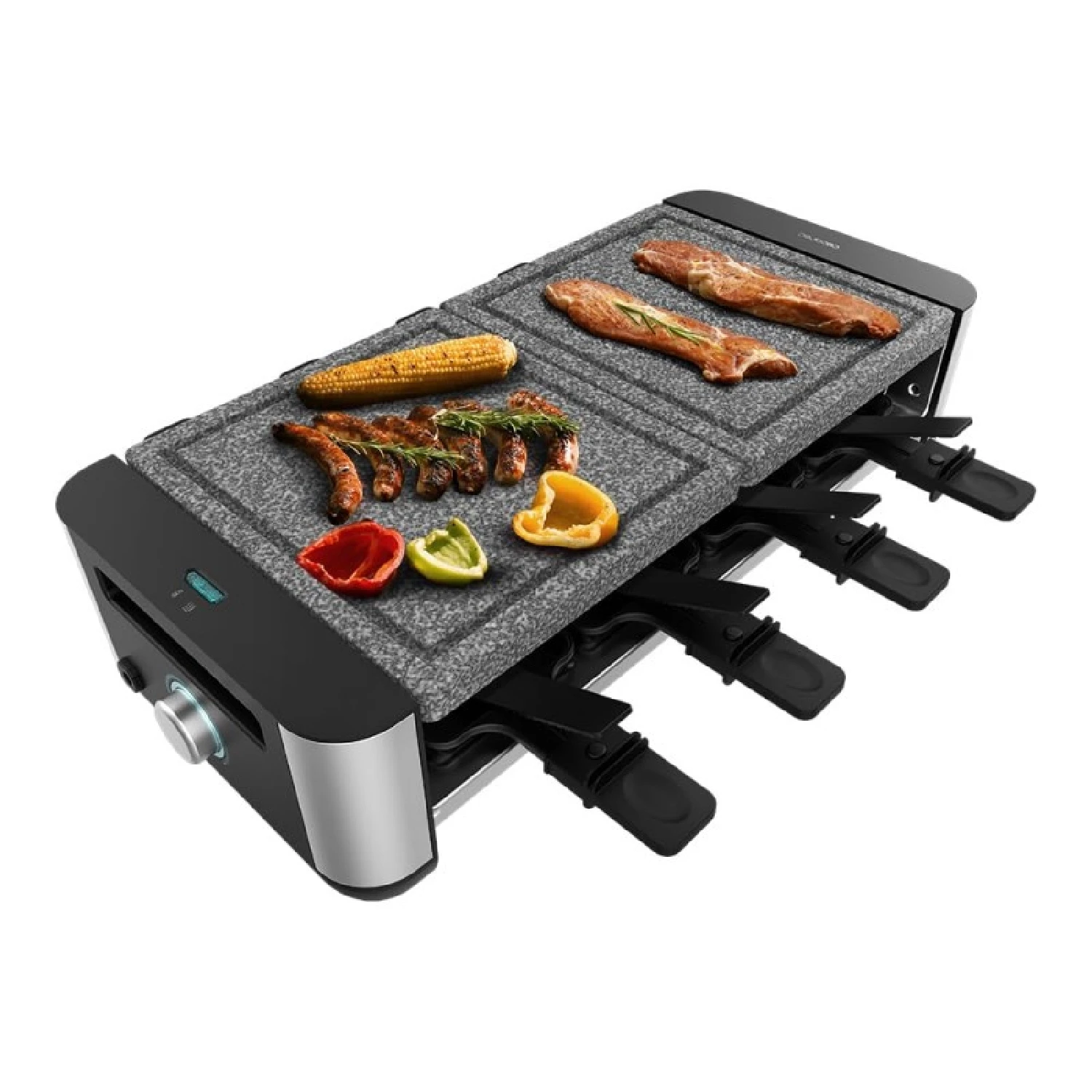 Cecotec Raclette Raclette Cheese&Grill 16000 Inox Allstone