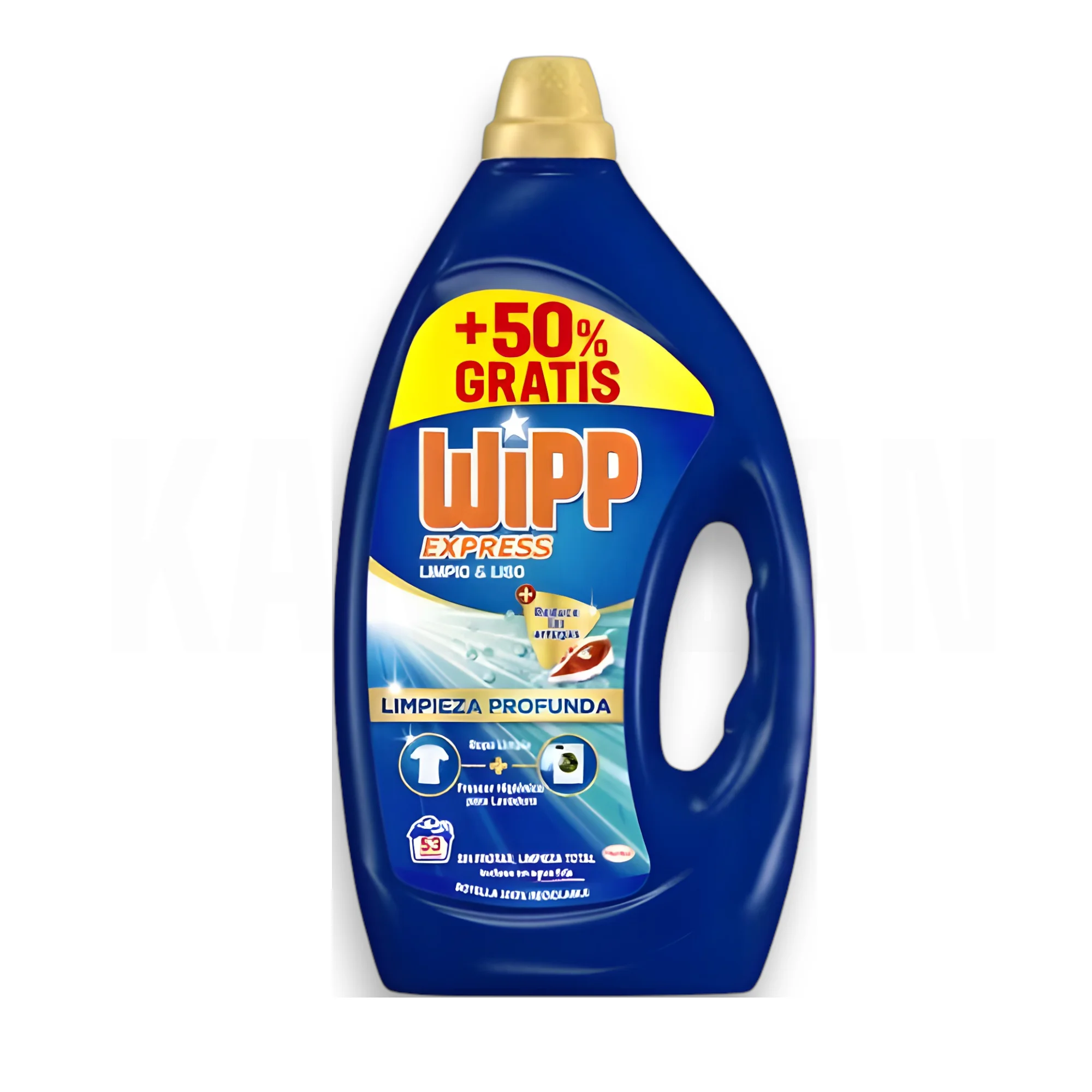 Wipp Express Limpio y Liso - 53 Lavados + 50% Gratis