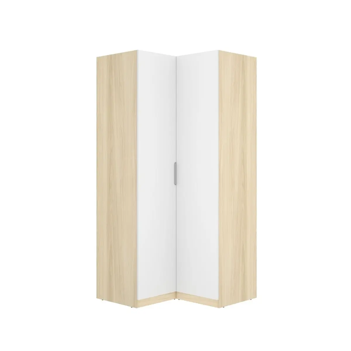 Armario esquinero Emax 2 puertas 203,5x95x97 cm