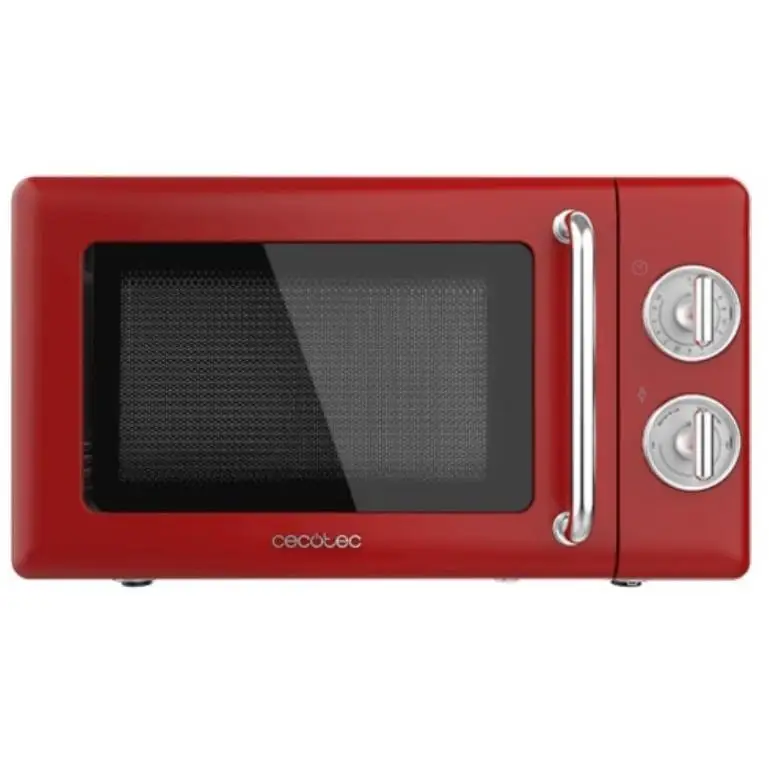 Microondas rojo Cecotec: una evaluación detallada del modelo RETRO 3010 20L