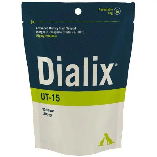 VetNova Suplemento Dialix Ut para el Apoyo a la Salud del Tracto Urinario en Perros - 30 Tabletten