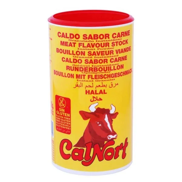 CALNORT Caldo de Carne Sin Gluten, Formato 1kg - Sabor auténtico y conveniencia en la cocina a gran escala para hostelería