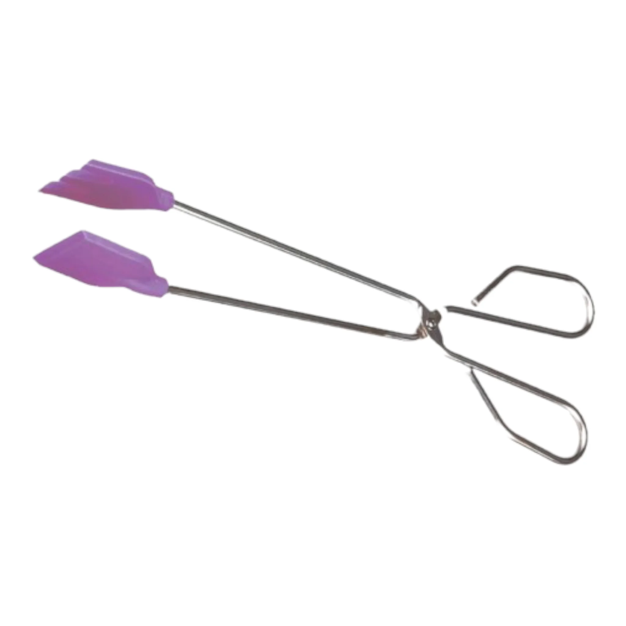 Tenacilla inoxidable silicona 30 cm