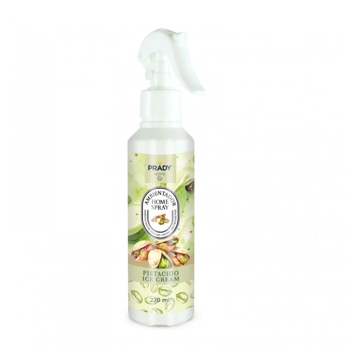 Ambientador en Spray para Hogar: Pistachio Ice Cream 220ml - Prady
