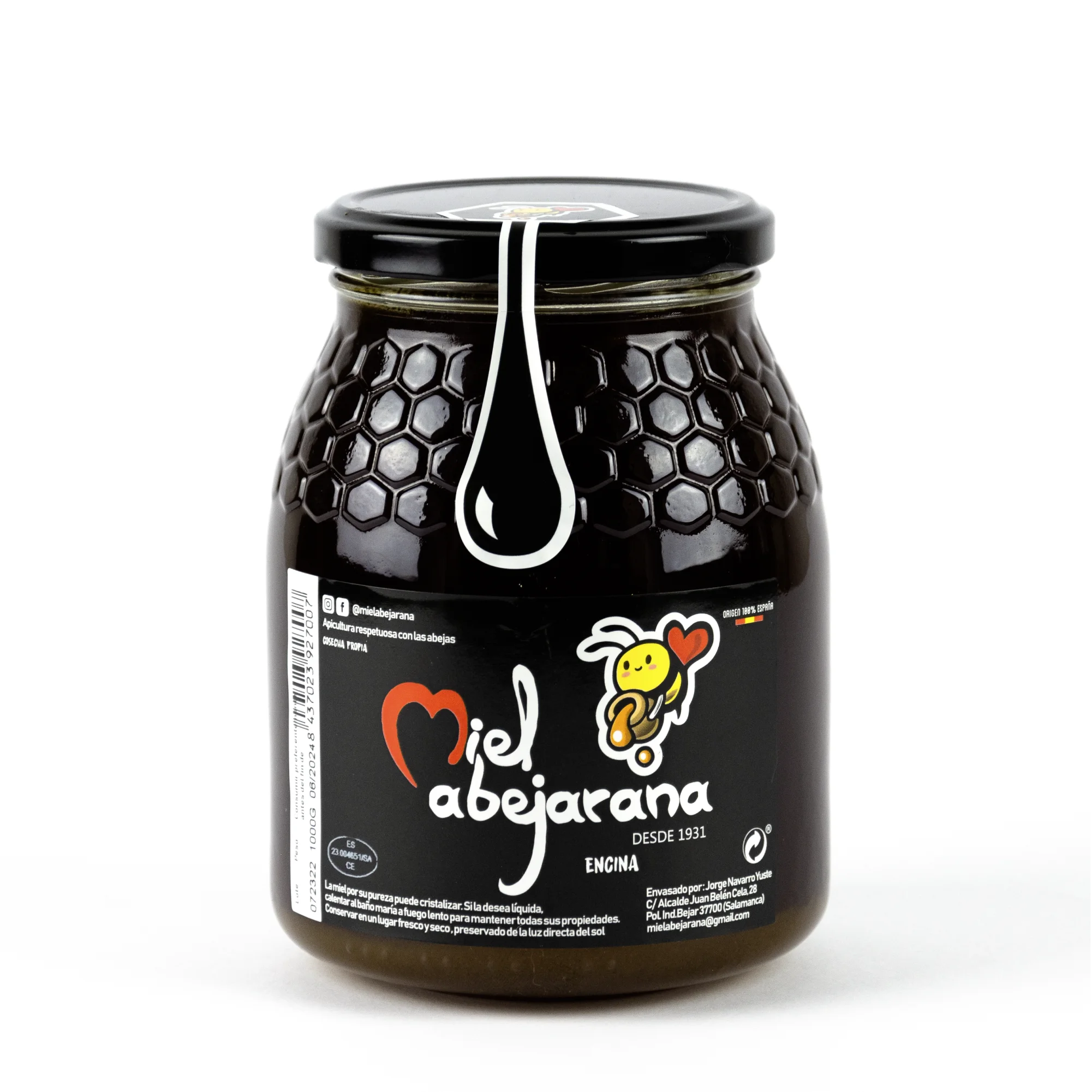 Miel Abejarana - Miel de Encina 1000G - Artesana. GREAT TASTE 2023