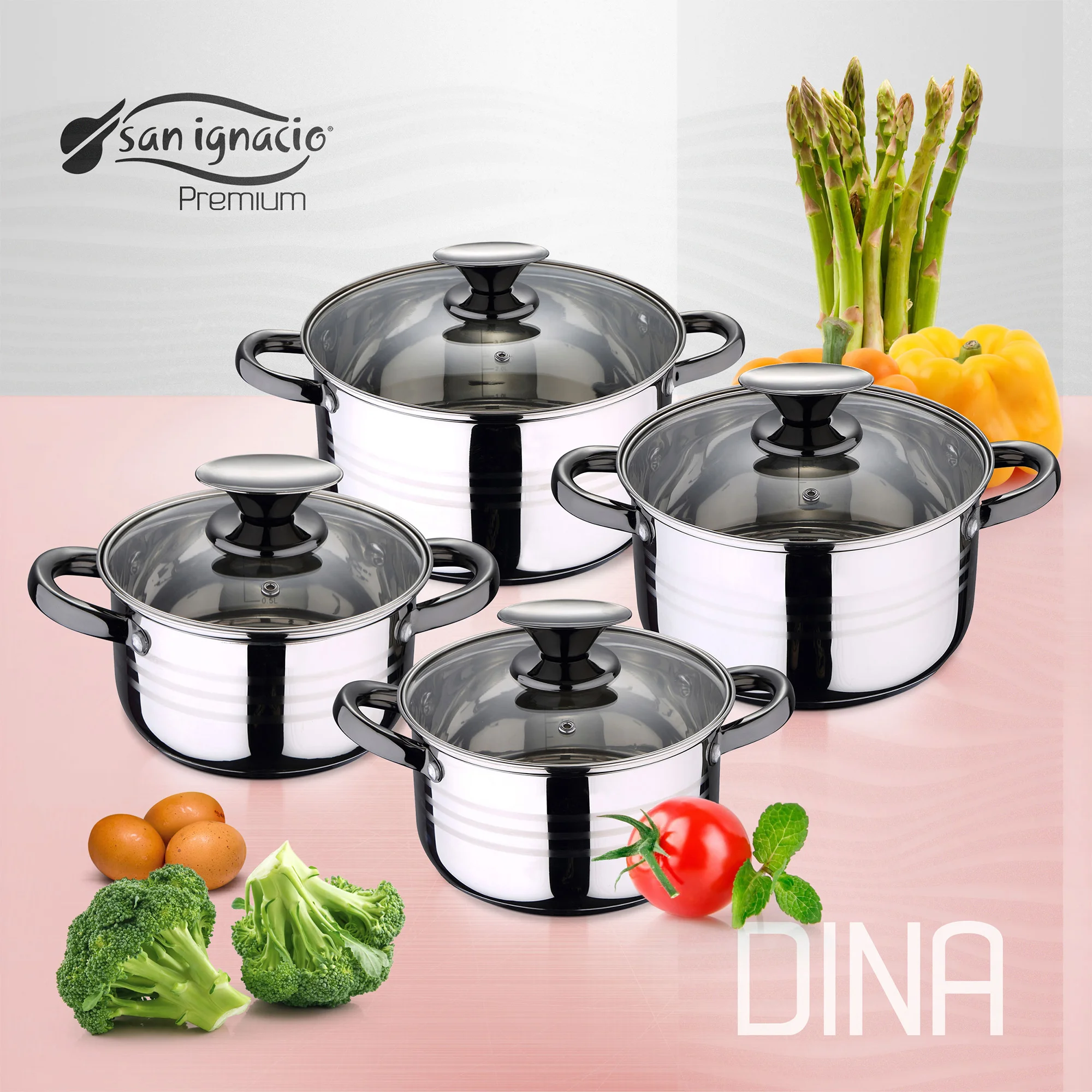 Get Your Kitchen Battery Set: Stainless Steel Pans & Lids for Only .44!