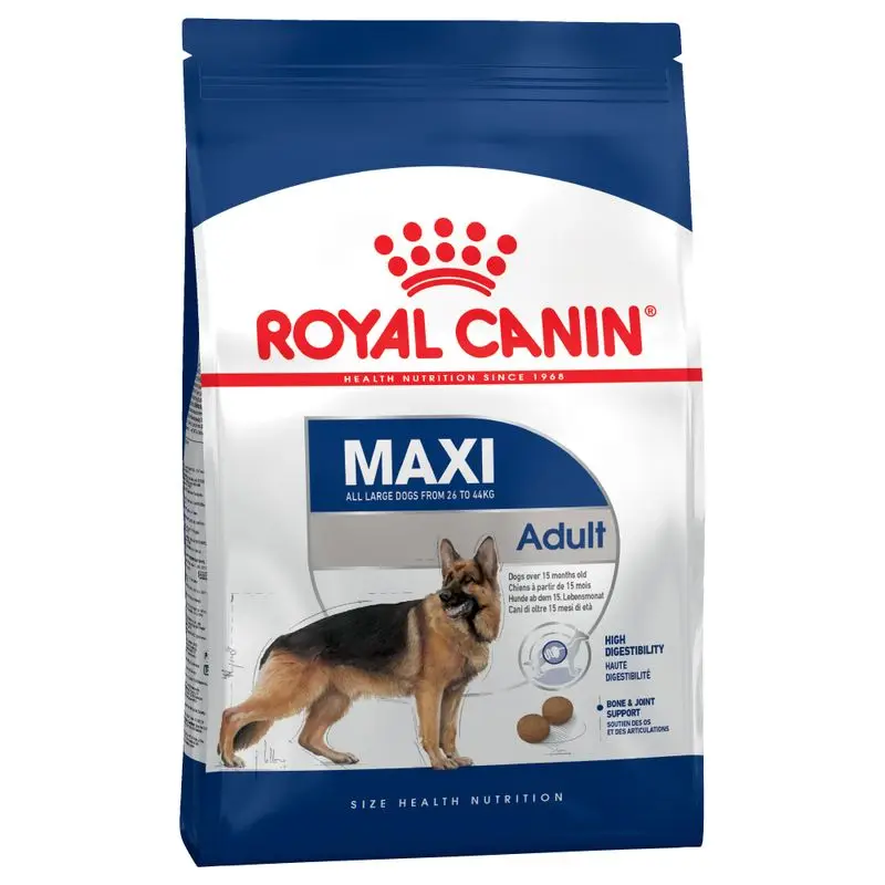 Royal Canin Maxi Adult 15kg para perros entre 26 y 44 kgs